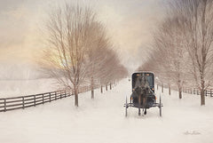 LD1786 - Snowy Amish Lane - 18x12