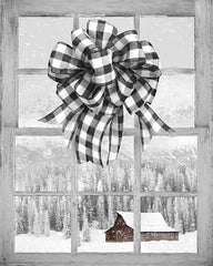 LD1867 - Christmas Barn with Bow - 12x16