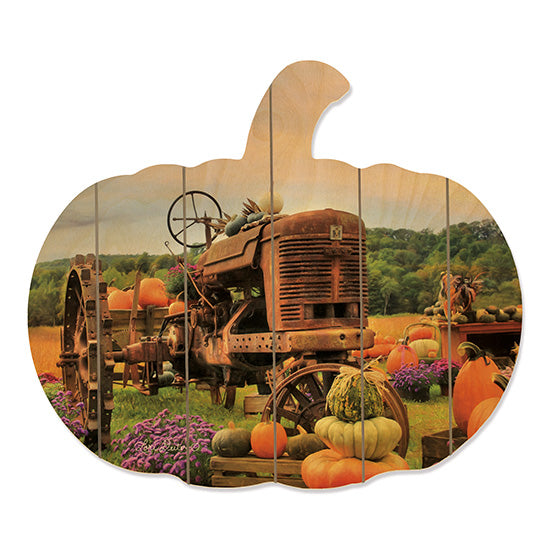 Lori Deiter LD807PUMP - The Harvester Tractor, Farm, Fruit Stand, Pumpkins, Flowers, Rusty, Gourds from Penny Lane