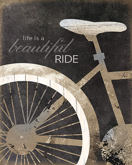 Marla Rae MA1020 - Life is a Beautiful Ride  - Bicycle, Signs from Penny Lane Publishing