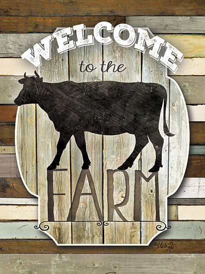 Marla Rae MA2117aGP - Welcome to the Farm - Cow, Welcome, Farm from Penny Lane Publishing