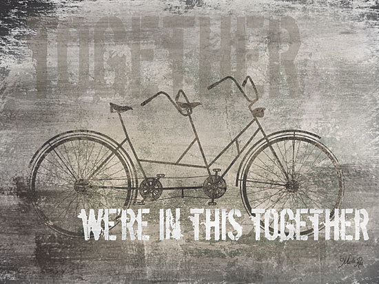 Marla Rae MA2162 - We're in This Together - Bicycle for Two, Together, Signs, Vintage from Penny Lane Publishing