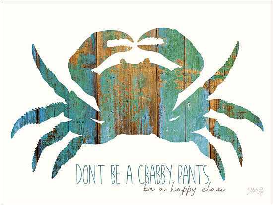 Marla Rae MA2285GP - Don't be a Crabby Pants - Crab, Typography, Humor from Penny Lane Publishing