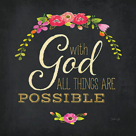 Marla Rae MA2368 - All Things are Possible - God, Floral, Religious from Penny Lane Publishing