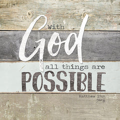 MA2422 - With God All Things are Possible - 12x12