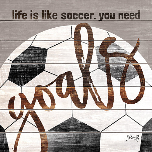 Marla Rae MA2475 - Soccer Goals - Sports, Masculine, Soccer, Signs, Inspirational, Children, Sports from Penny Lane Publishing