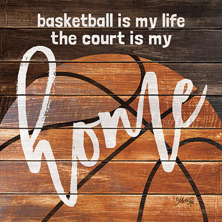Marla Rae MA2478GP - Basketball Home - Sports, Masculine, Basketball, Signs, Inspirational, Children, Sports from Penny Lane Publishing