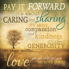 MA655 - Meaning of Pay it Forward - 18x18