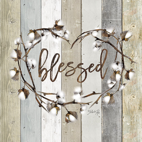 Marla Rae MAZ5024GP - Blessed Cotton Wreath - Wreath, Cotton from Penny Lane Publishing