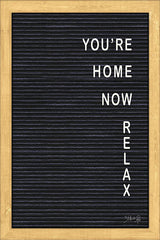 MAZ5091 - You're Home Now Felt Board - 12x18