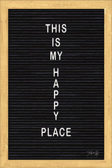 MAZ5098 - This is My Happy Place Felt Board - 12x18