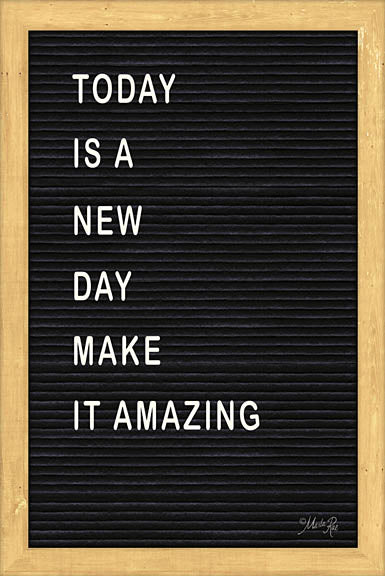 Marla Rae MAZ5100 - Today is a New Day Felt Board - Inspirational, Felt Board, Typography from Penny Lane Publishing