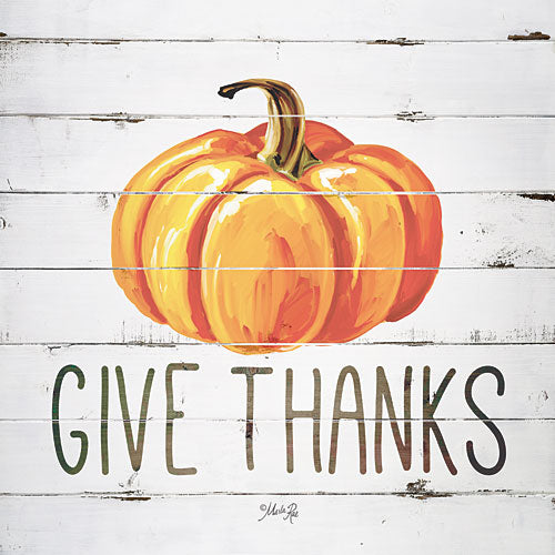 Marla Rae MAZ5124 - Give Thanks Pumpkin - Fall, Harvest, Inspirational from Penny Lane Publishing