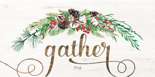 Marla Rae MAZ5149GP - Gather - Gather, Greenery, Pine Cones, Berries, Signs from Penny Lane Publishing