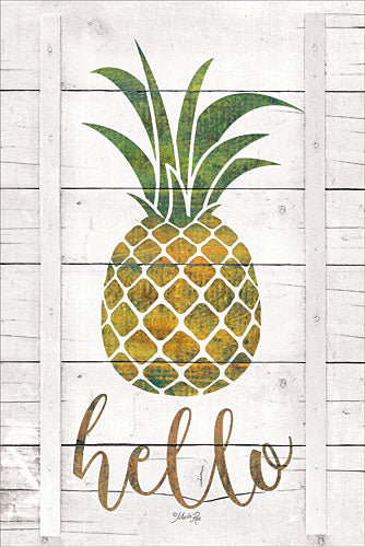 Marla Rae MAZ5221 - Hello Pineapple - Hello, Pineapple, Wood Planks from Penny Lane Publishing