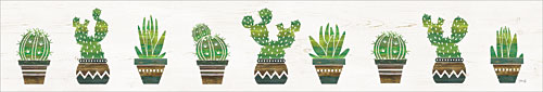 Marla Rae MAZ5228 - Succulent Row - Cactus, Pots, Southwestern from Penny Lane Publishing