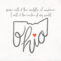 MAZ5296 - Ohio - Center of My World - 12x12