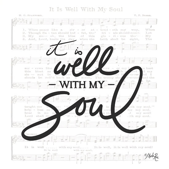 Marla Rae MAZ5325 - My Soul It is Well with My Soul, Sheet Music, Music, Song, Signs from Penny Lane