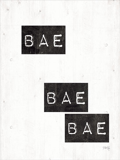 Marla Rae MAZ5412 - Bae Bae Bae - 12x16 Baby, Boyfriend, Girlfriend, Love, Dating from Penny Lane