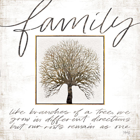 Marla Rae MAZ5480 - Family Tree - 12x12 Family Tree, Tree, Calligraphy, Family, Love, Signs from Penny Lane