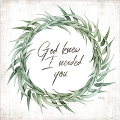 MAZ5490 - God Knew I Needed You Eucalyptus - 12x12