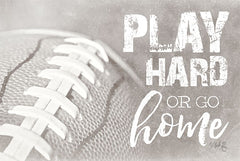 MAZ5511 - Football - Play Hard - 18x12