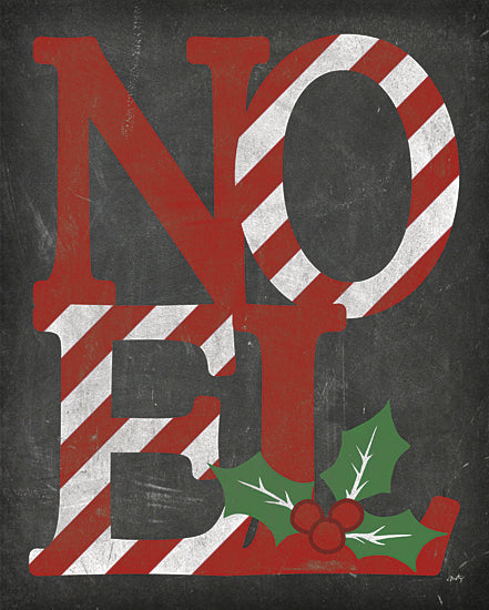 Misty Michelle MMD269 - Candy Cane Noel - Noel, Candy Cane, Holly Leaves from Penny Lane Publishing