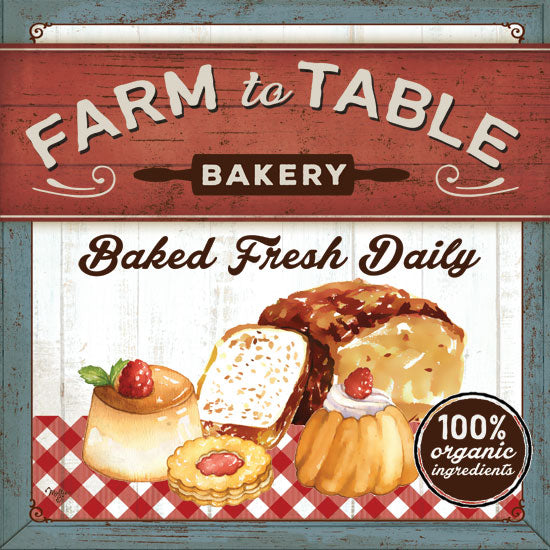 Mollie B. MOL1901 - Farm to Table Bakery Farm to Table, Bread, Kitchen, Desserts, Bakery from Penny Lane