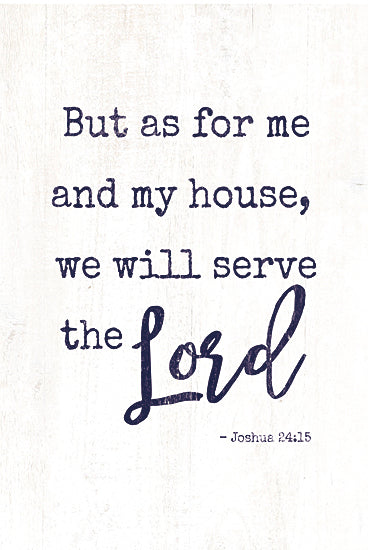 Masey St. MS119 - We Will Serve the Lord - For Me and My House, Joshua 24:15, Lord from Penny Lane Publishing