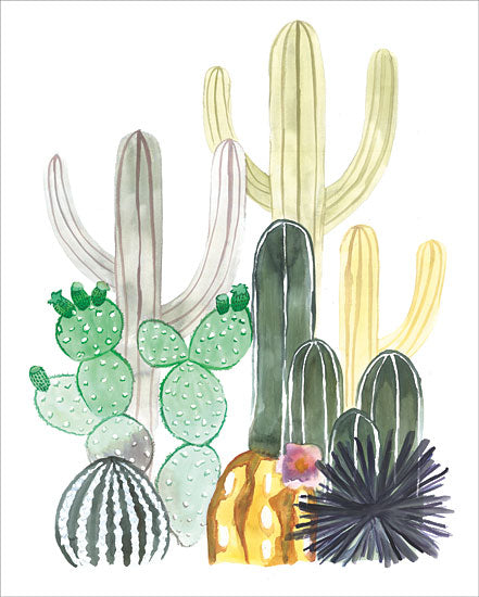 Masey St. Studios MS130 - Cacti Party Cactus, Southwestern, Collage from Penny Lane