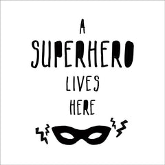 MS140 - A Superhero Lives Here - 12x12