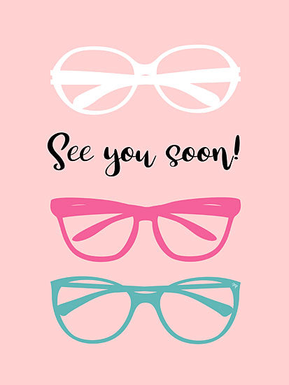 Martina Pavlova PAV212 - PAV212 - See You Soon - 12x16 Glasses, Eye Glasses, See You Soon!, Signs from Penny Lane