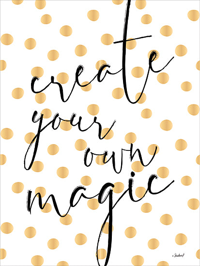 Martina Pavlova PAV267 - PAV267 - Create Magic     - 12x16 Signs, Patters, Dots, Calligraphy, Magic, Motivational from Penny Lane