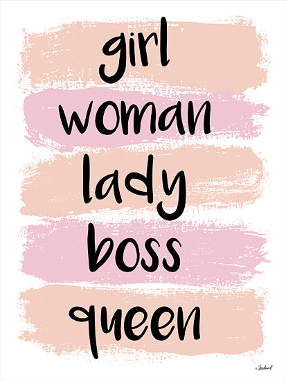 Martina Pavlova PAV331 - PAV331 - Girl Queen - 12x16 Signs, Feminine, Typography, Queen, Boss from Penny Lane