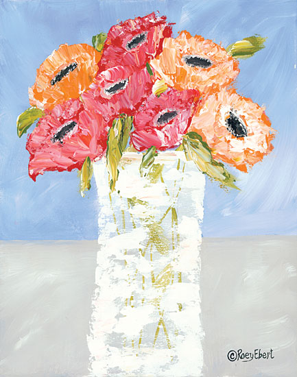 Roey Ebert REAR231 - Pick Some Poppies for Me Flowers, Poppies, Red, Orange, Vase from Penny Lane