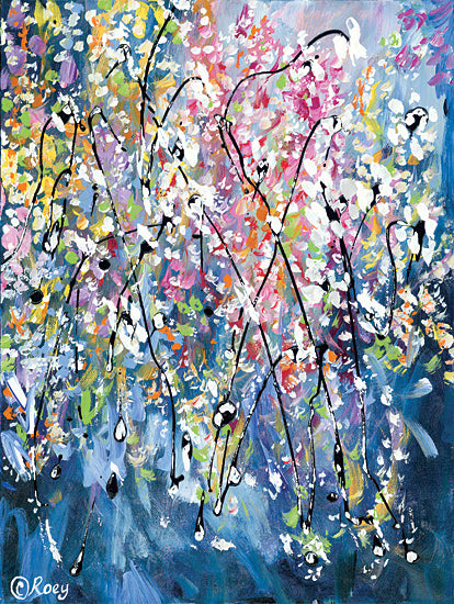 Roey Ebert REAR279 - REAR279 - Better Together I - 12x16 Flowers, Wildflowers, Abstract, White Flowers from Penny Lane