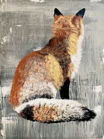 Suzi Redman RED113 - RED113 - Silence - 12x16 Fox, Slate Background from Penny Lane