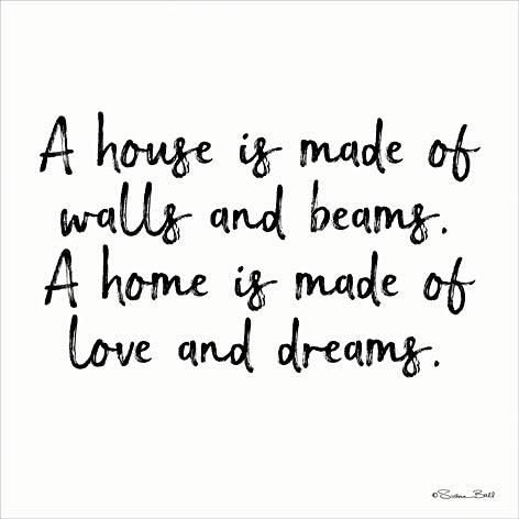 Susan Ball SB550 - A House is‚Ä¶ - House, Home, Signs from Penny Lane Publishing