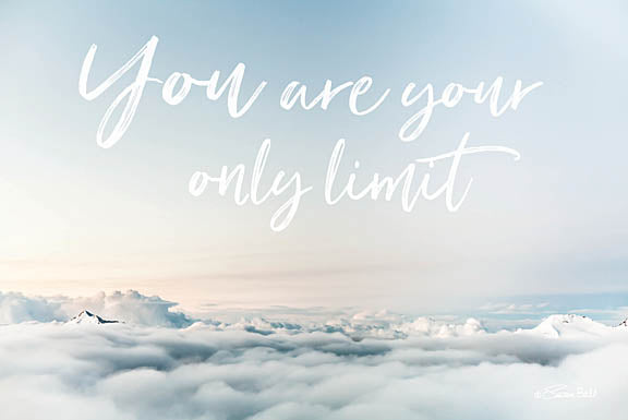 Susan Ball SB555 - You are Your Only Limit - Clouds, Encouraging, Signs from Penny Lane Publishing