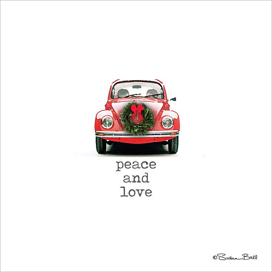Susan Ball SB575 - Peace and Love Christmas Holiday, Wreath, Convertible, Peace, Love from Penny Lane