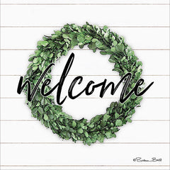 SB580 - Welcome Wreath - 12x12