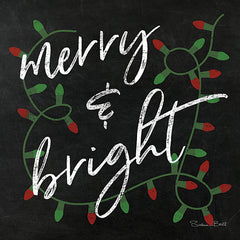 SB581 - Merry & Bright Chalkboard - 12x12