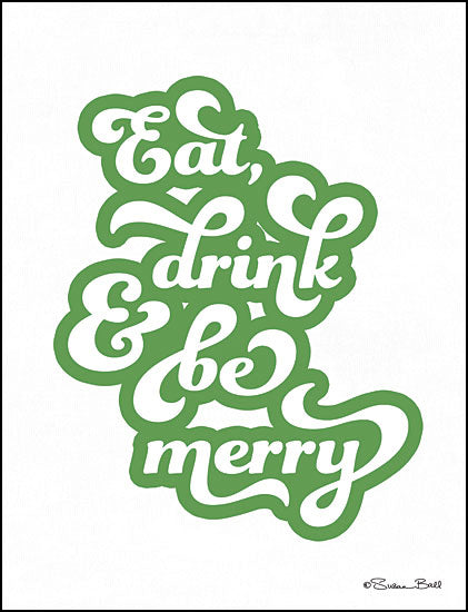 Susan Ball SB628 - Eat Drink and Be Merry Eat, Drink, and Be Merry, Signs, Holidays from Penny Lane