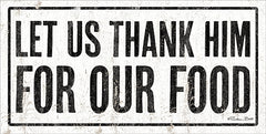 SB710 - Let Us Thank Him For Our Food - 18x9