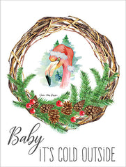 ST347 - Baby It's Cold Outside Wreath