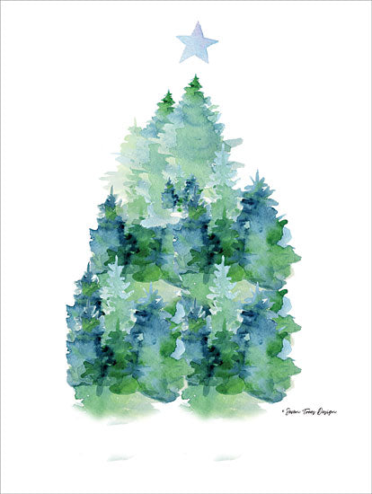Seven Trees Design ST358 - Pines Pine Trees, Christmas Trees, Trees from Penny Lane