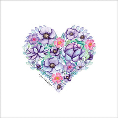 ST363 - Floral Love Heart II