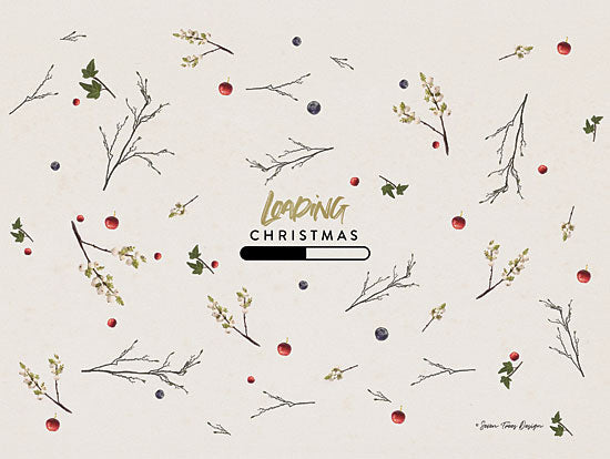 Seven Trees Design ST460 - Loading Christmas - 16x12 Holidays, Berries, Computer, Humorous, Tween from Penny Lane