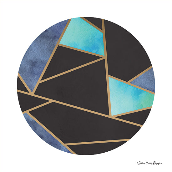 Seven Trees Design ST616 - ST616 - Abstract Circles II - 12x12 Abstract, Geometric, Circles, Modern from Penny Lane